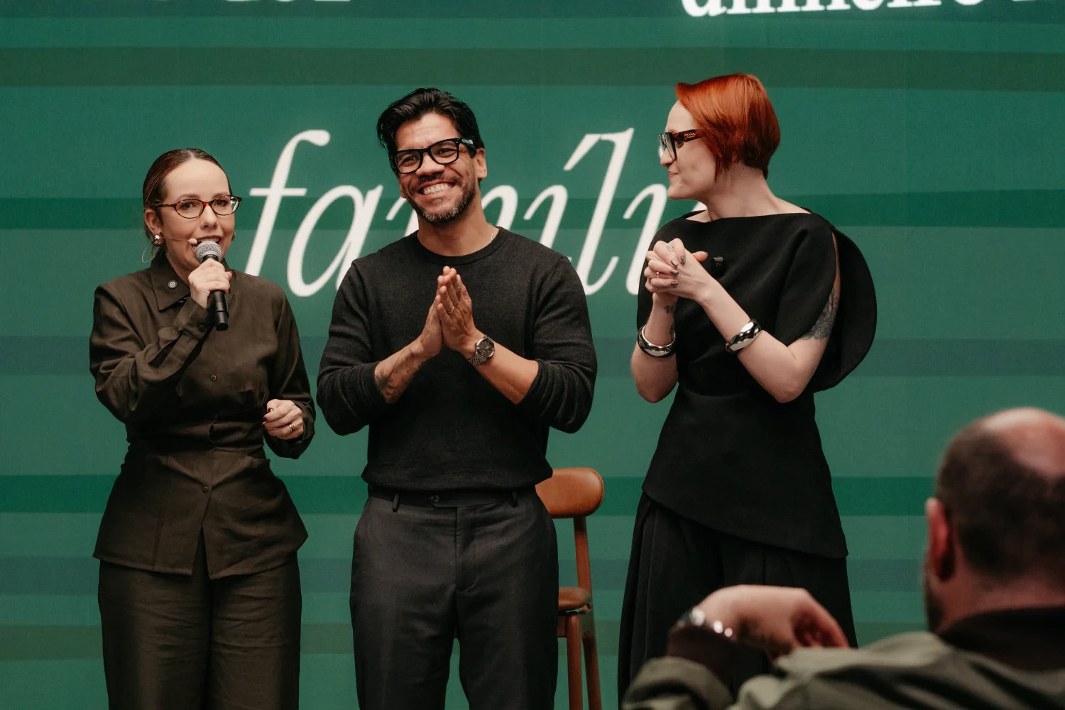 Mentores no palco
